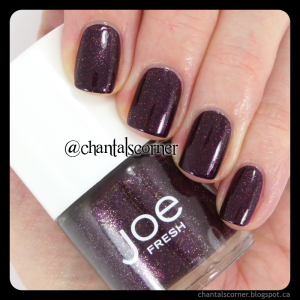 Joe Fresh Mulberry nail polish