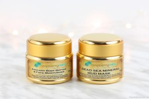 raspberrymint avocado butter moisturizer dead sea mud mask