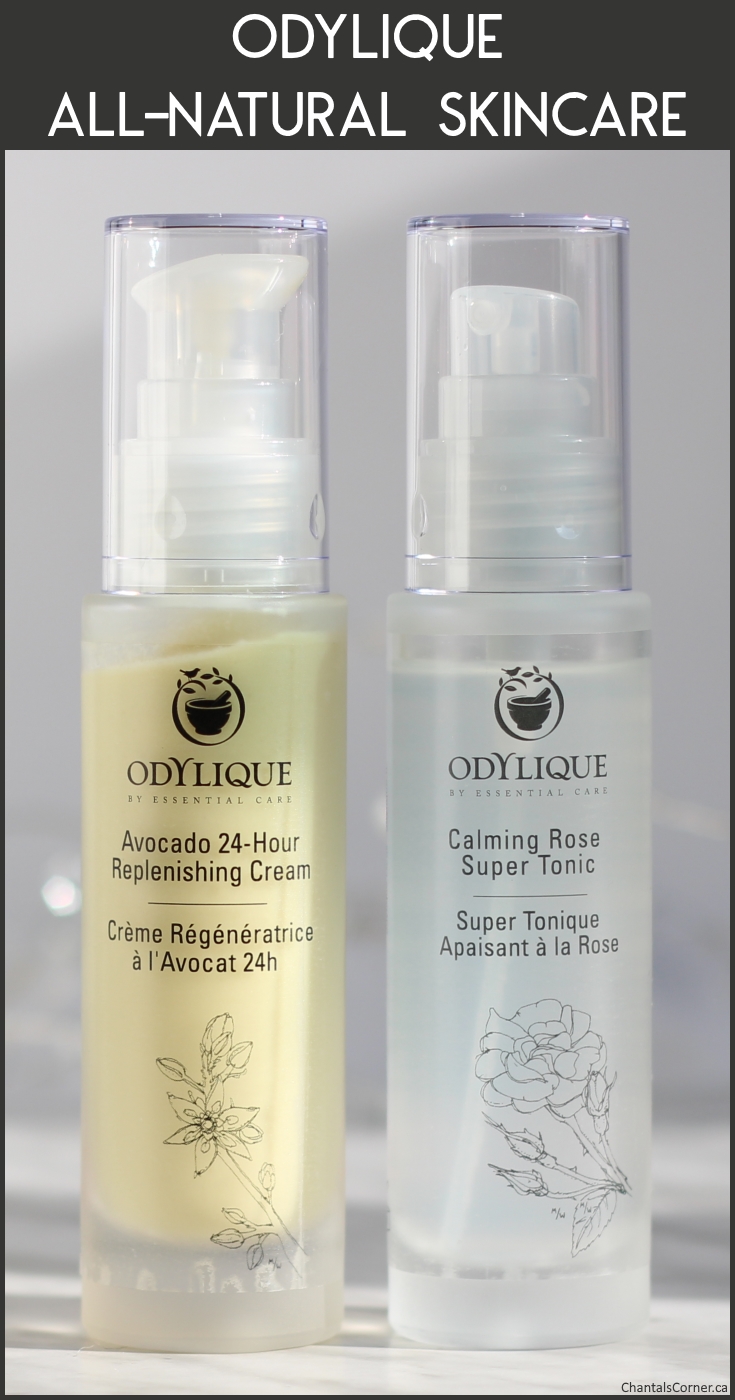 Odylique Avocado 24-Hour Replenishing Cream & Calming Rose Super Tonic