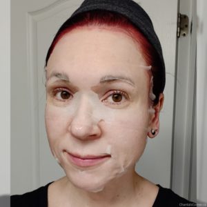Body Drench Hydrating Sheet Mask selfie