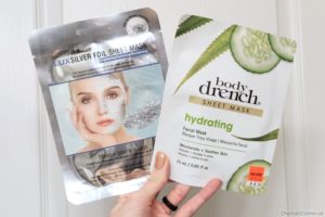 body drench and satin smooth sheet masks