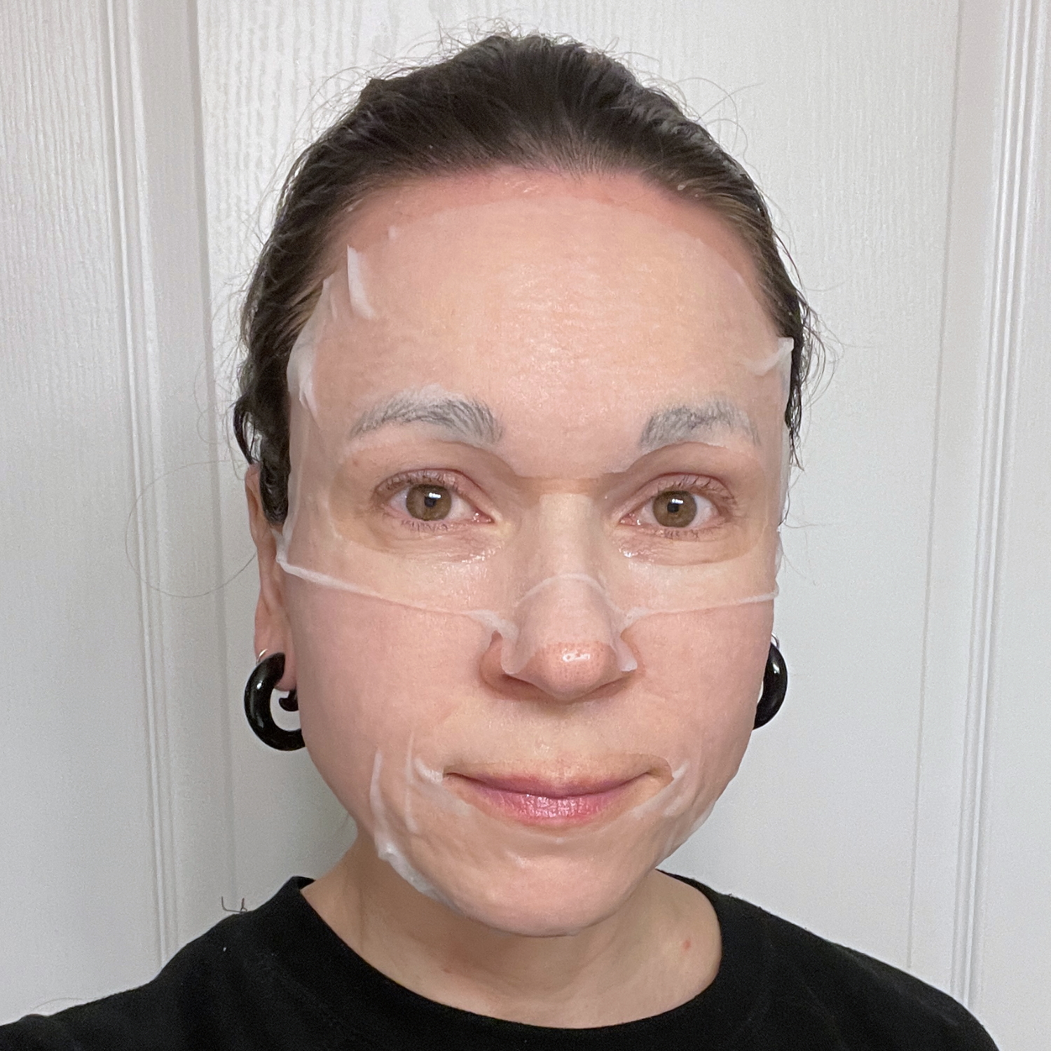 A’PIEU Cicative Calcium Sheet Mask selfie