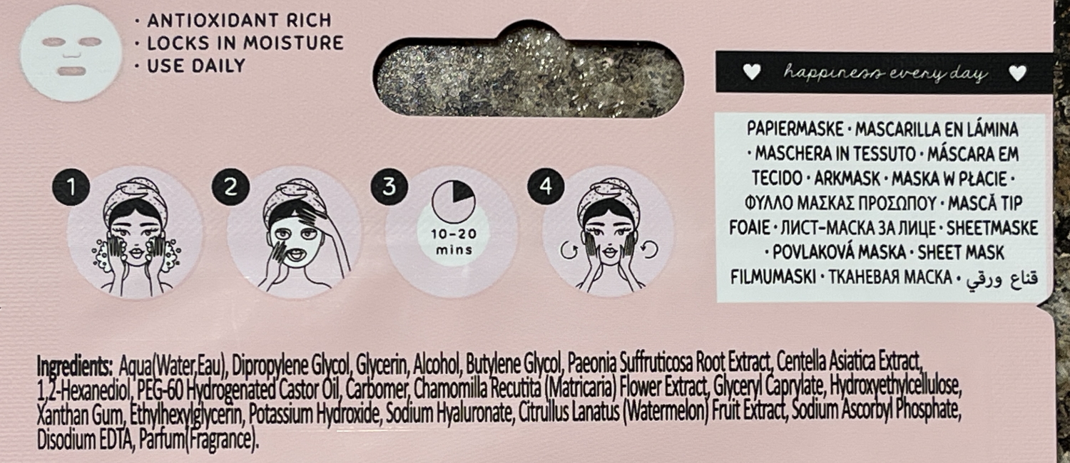 Oh K! Brightening Watermelon Sheet Mask instructions