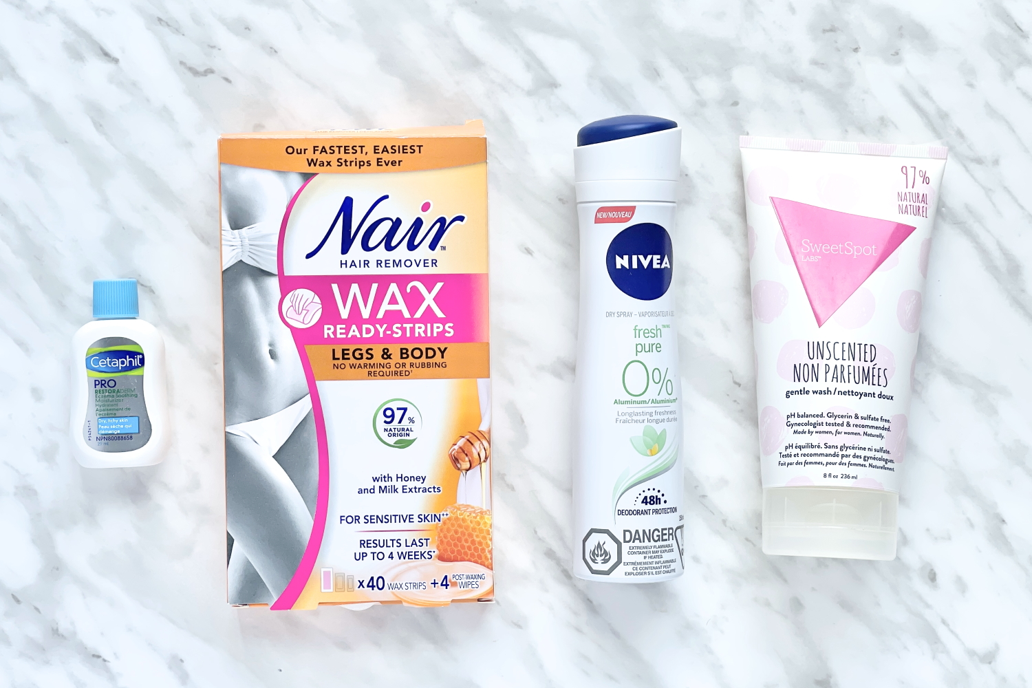 monthly empties july 2021 body care