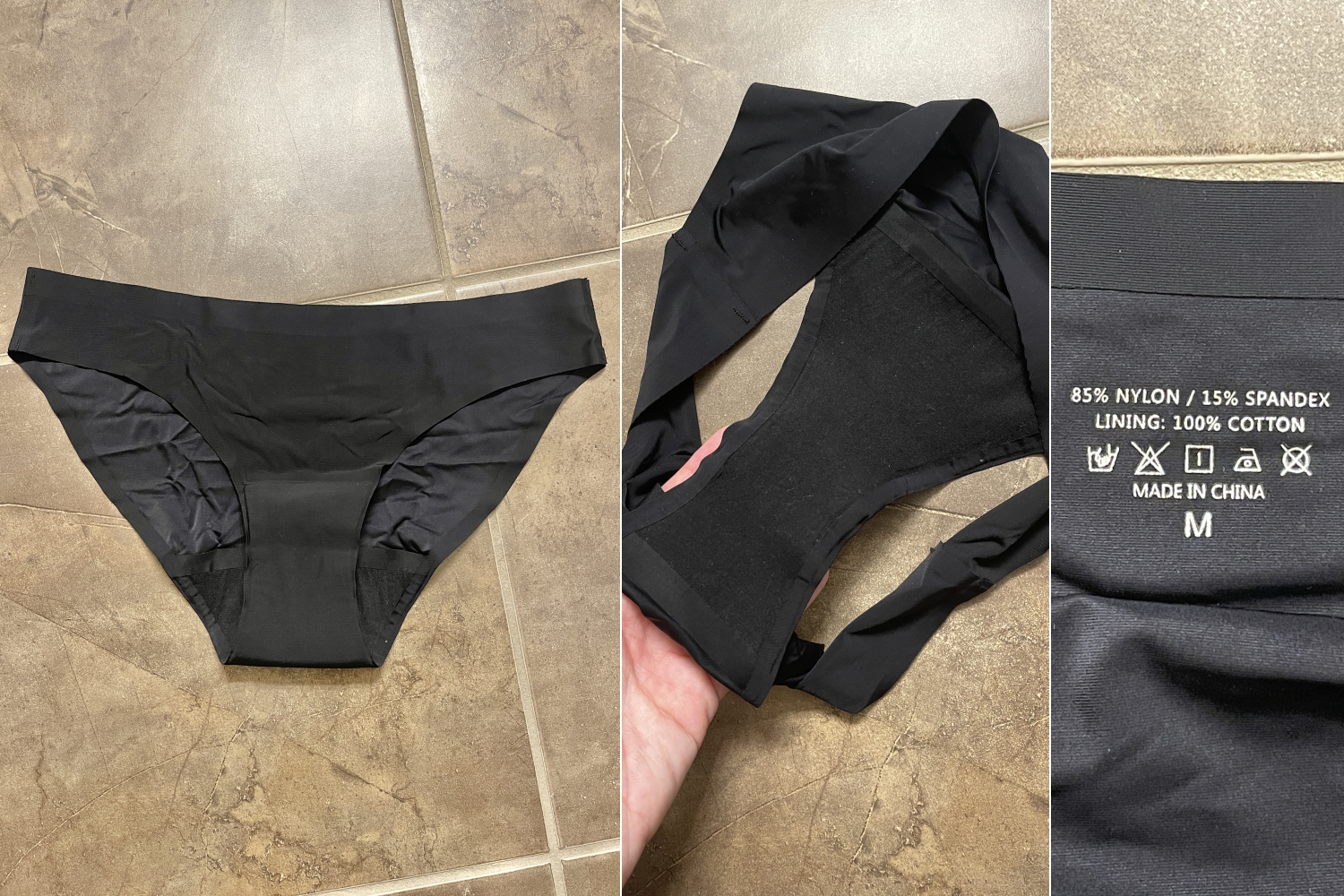 SHEIN no show period panty