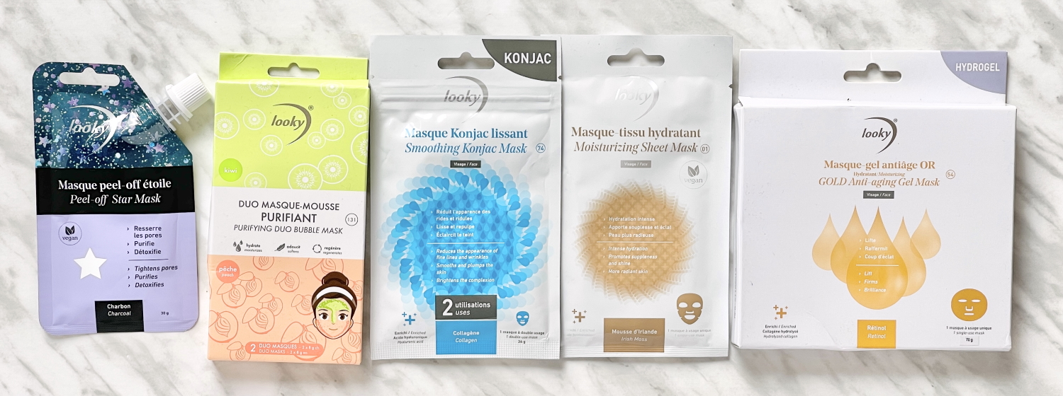 monthly purchases august 2021 looky face masks